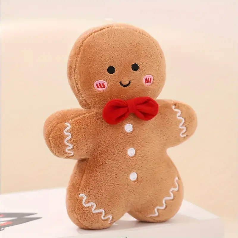 Gingerbread Man Plush Toy Stuffed Animals Cartoon