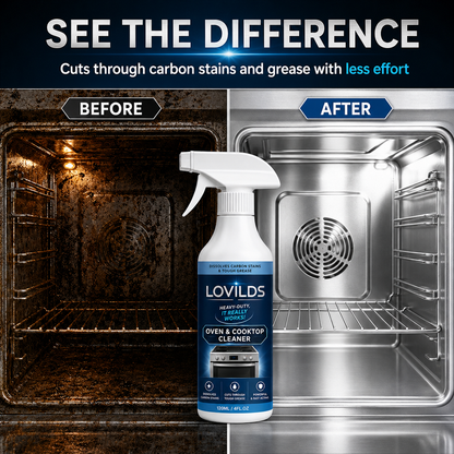 🌻LOVILDS Heavy Duty Oven & Cooktop Cleaner Spray
