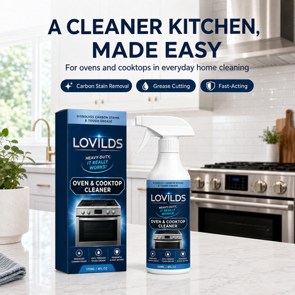 🌻LOVILDS Heavy Duty Oven & Cooktop Cleaner Spray